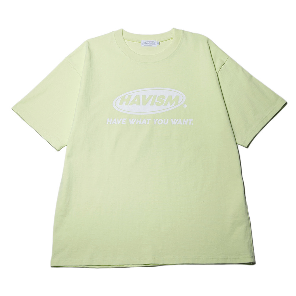 20 SIGNATURE FRONT LOGO S/S TEE(LIME)